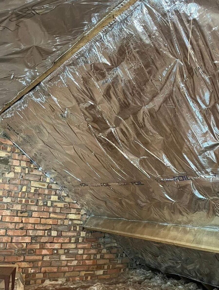 Superfoil Loft Insulation by East Anglian Spray Foam Removal