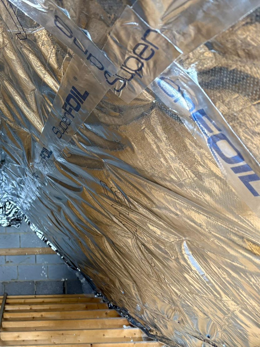 Superfoil Loft Insulation by East Anglian Spray Foam Removal